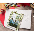 36 Pack Photo Note Cards - Holiday Photo Cards Includes Paper and Envelopes  Merry Christmas Red Foil Greeting Cards